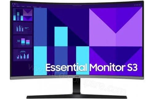  Samsung Ess S3 32'' LED incurvé VA Full HD 1920x1080 100 Hz 4ms HDMI-VGA