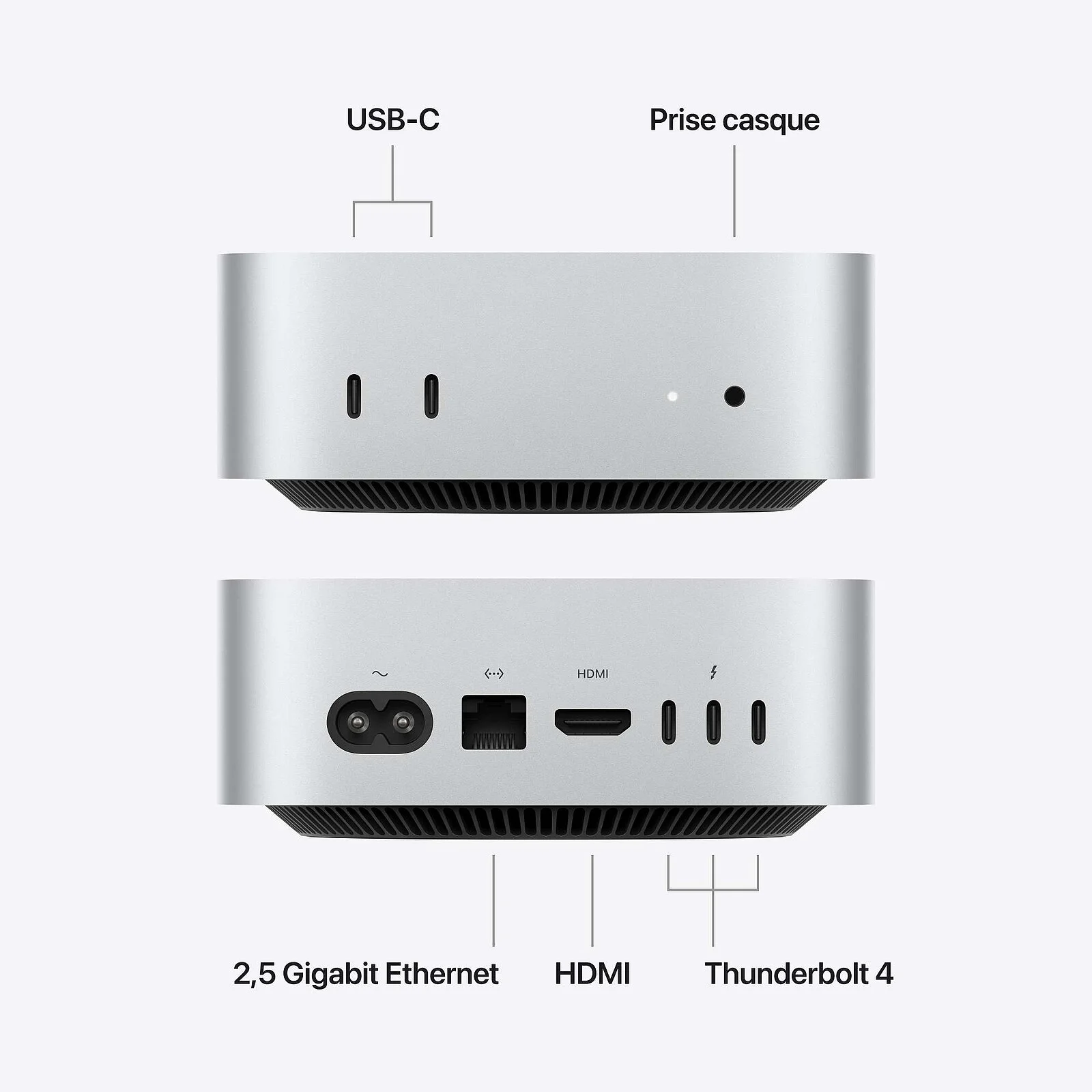 Apple Mac Mini M6 16 Go/256 Go (MHQK4ZD/A)