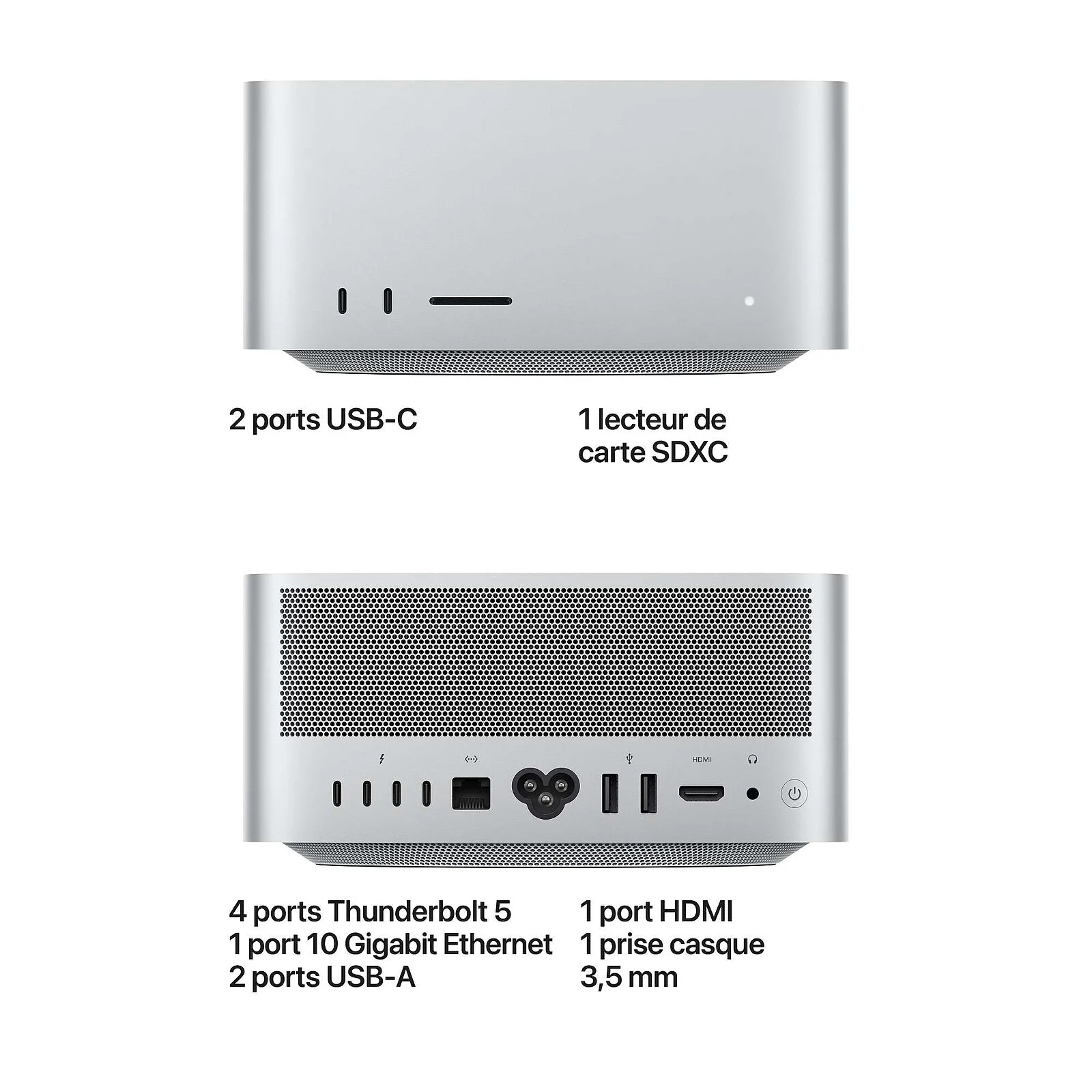 Apple Mac Studio M5 Max 36 Go/512 Go (MHL64ZD/A)