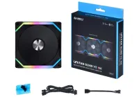 LIAN LI  Uni Fan AL140 V2, 140 mm, Black (UF-AL140V2-1B) - 3