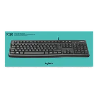 Clavier Filaire USB Logitech K120 AZERTY Noir - OEM - 13