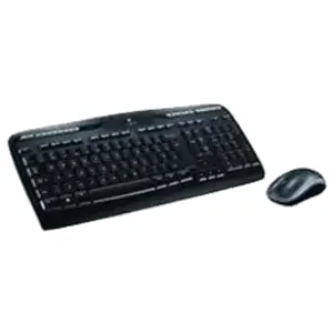 Ensemble Clavier et Souris Filaire Logitech MK120 AZERTY Noir