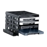 Rack Amovible 5.25" pour Disque Dur/SSD 2.5" SATA avec 2 Ports USB 3.0 - 4
