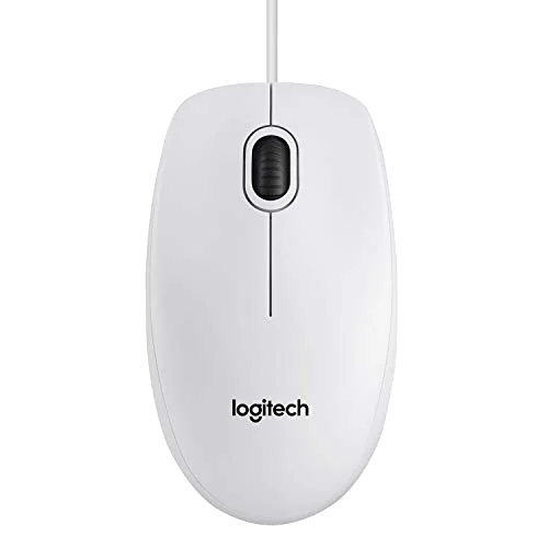 Souris Optique Filaire Logitech B100 - Confort Ambidextre et Précision