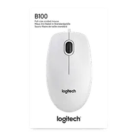 Souris Optique Filaire Logitech B100 - Confort Ambidextre et Précision - 4