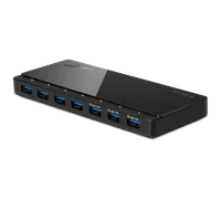 TP-Link UH700 hub & concentrateur USB 3.2 Gen 1 (3.1 Gen 1) Micro-B 5000 Mbit/s Noir
