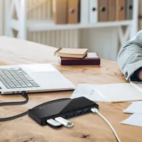 TP-Link UH700 hub & concentrateur USB 3.2 Gen 1 (3.1 Gen 1) Micro-B 5000 Mbit/s Noir - 4