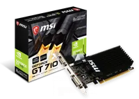 MSI GT 710 2GD3H LP carte graphique NVIDIA GeForce GT 710 2 Go GDDR3 - 2