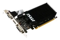 MSI GT 710 2GD3H LP carte graphique NVIDIA GeForce GT 710 2 Go GDDR3 - 3