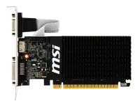 MSI GT 710 2GD3H LP carte graphique NVIDIA GeForce GT 710 2 Go GDDR3 - 4