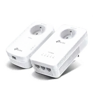 Kit 2 Adaptateurs CPL AV1300 Gigabit avec Prise Gigogne - 2