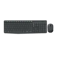 Pack Clavier et Souris Sans Fil Logitech MK235 AZERTY Noir - 3
