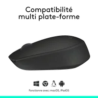 Souris sans fil Logitech M171 Noir - Fiabilité et Liberté - 11