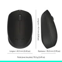 Souris sans fil Logitech M171 Noir - Fiabilité et Liberté - 14