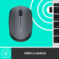 Souris sans fil Logitech M171 Noir - Fiabilité et Liberté - 3