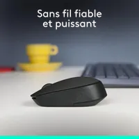 Souris sans fil Logitech M171 Noir - Fiabilité et Liberté - 7