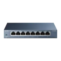TP-Link TL-SG108 Non-géré Gigabit Ethernet (10/100/1000) Noir - 1