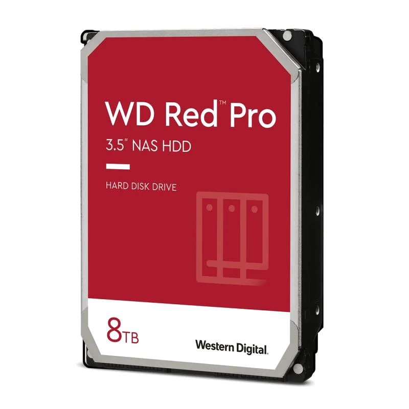 Disque Dur Interne Western Digital Red Pro 8 To 7200 Tr/min 256 Mo SATA 3.5"