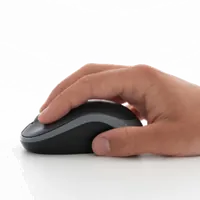 Souris sans fil Logitech M185 - Gris - USB - 6