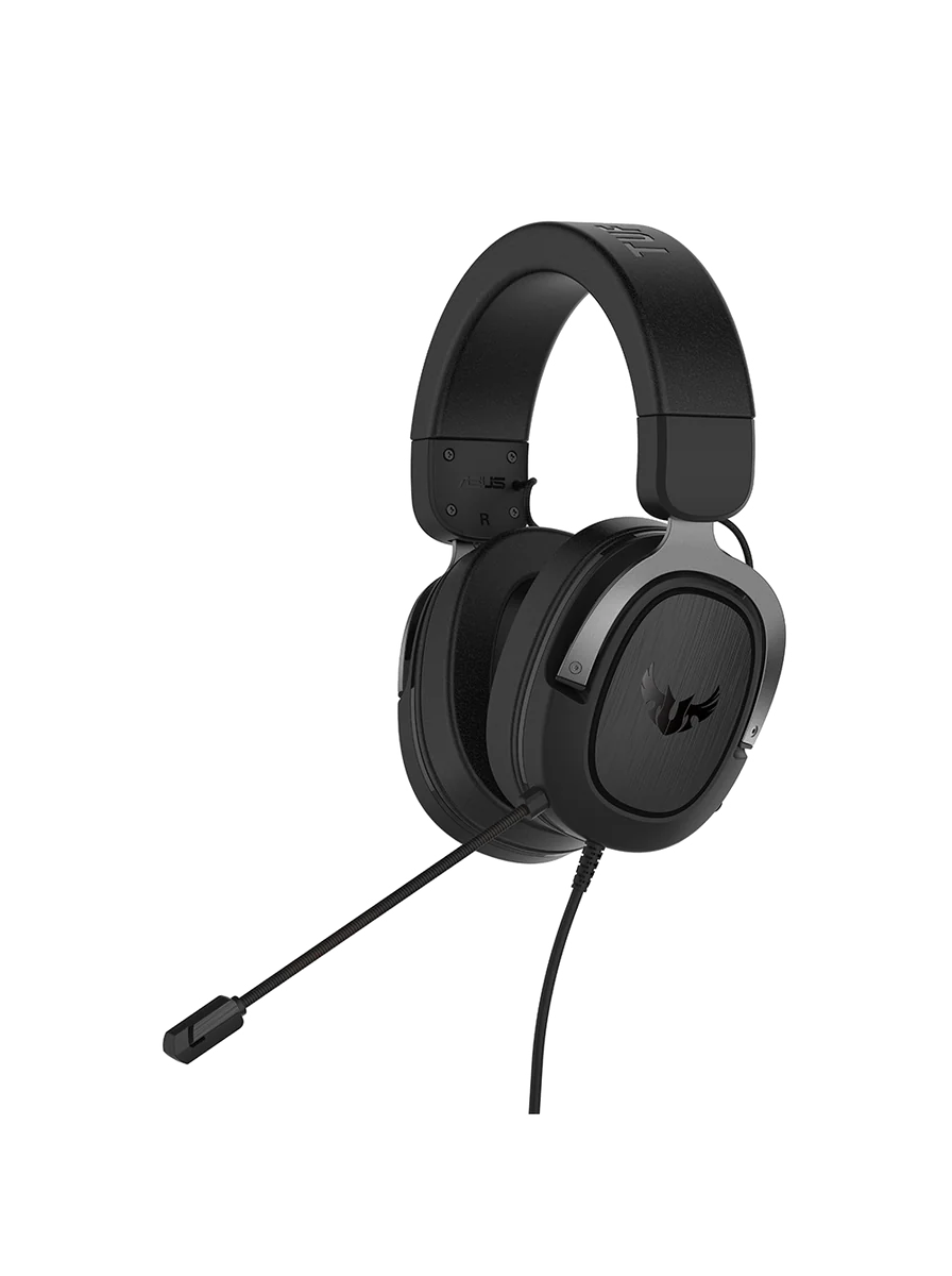 ASUS TUF Gaming H3 Casque Avec fil Arceau Noir, Gris