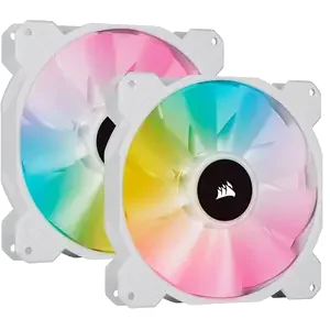 Ventilateur Boîtier Corsair iCUE QL120 RGB 120mm Blanc