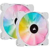 Ventilateur Boîtier Corsair iCUE QL120 RGB 120mm Blanc - 2