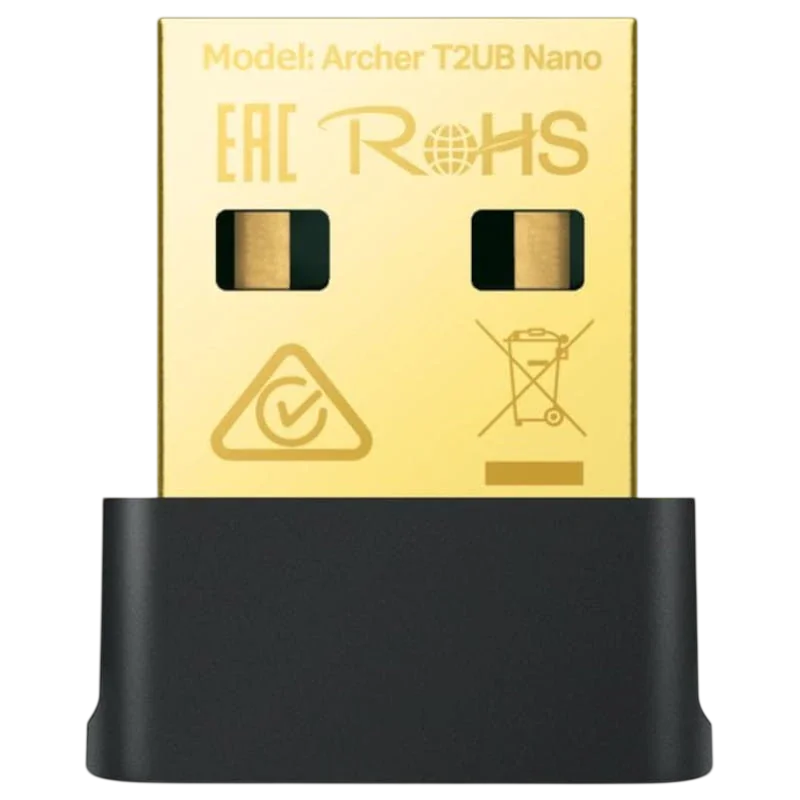 Adaptateur USB Nano WiFi AC600 Archer T2U Nano - Haute Vitesse Bi-Bande