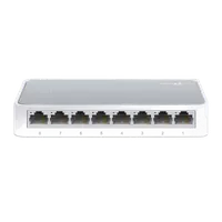 TP-Link TL-SF1008D Non-géré Fast Ethernet (10/100) Blanc - 1