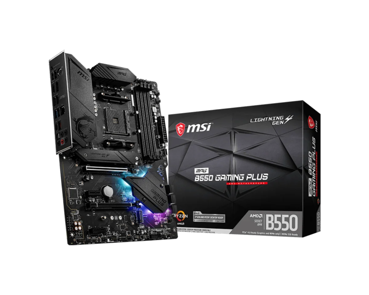MSI MPG B550 Gaming Plus AMD B550 Emplacement AM4 ATX