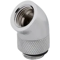 Corsair Hydro X Series XF Adaptateur Rotatif 45° Chrome (Lot de 2)