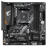 GIGABYTE B550M AORUS ELITE Carte mère - Processeurs AMD Ryzen 5000, VRM 5+3 phases, jusqu'à 4733 MHz DDR4, 1xPCIe 4.0 + 1xPCIe 3.0 M.2, LAN 1GbE, USB 3.2 Gen 1 - 2