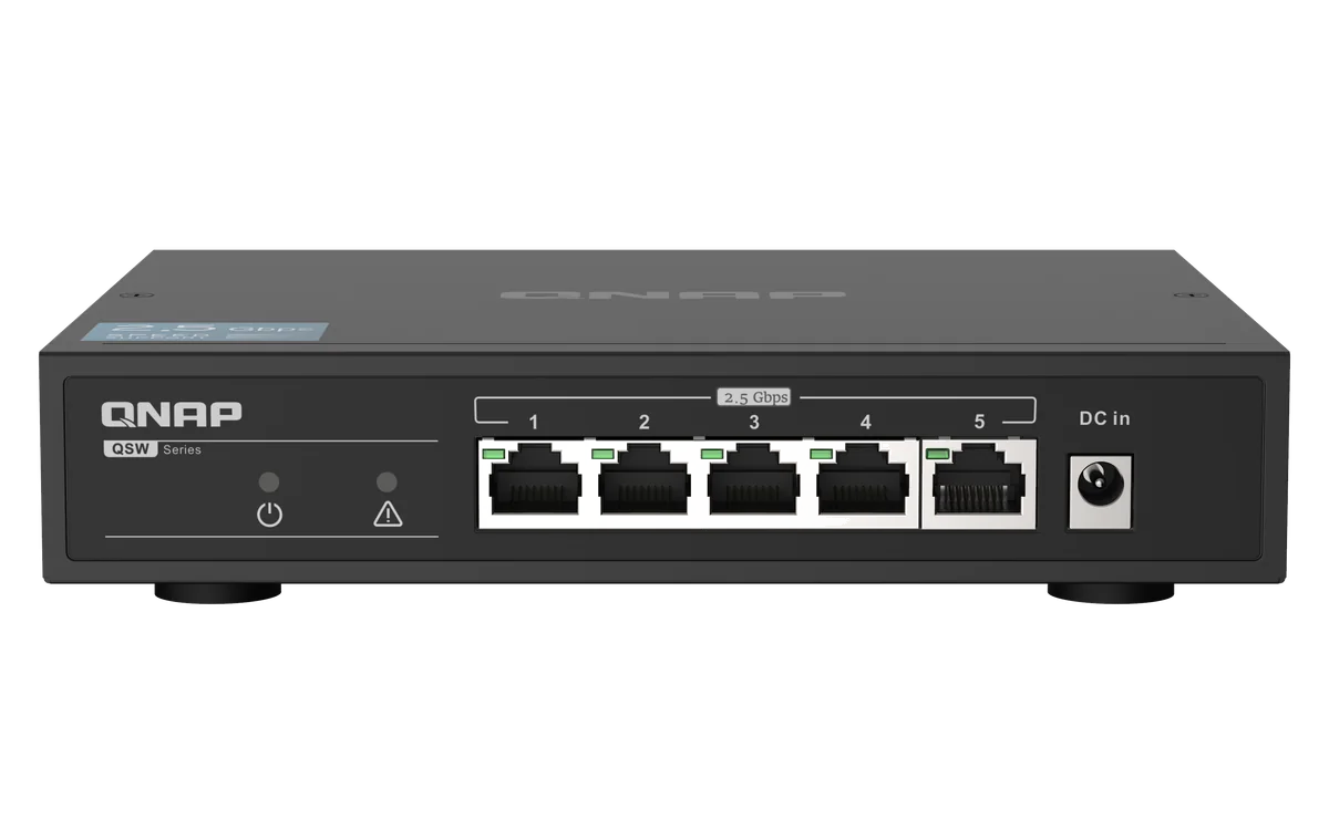 QNAP QSW-1105-5T - Switch Réseau 5 Ports 2.5GbE