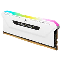 Kit Mémoire RAM Corsair Vengeance RGB Pro SL 32 Go (2x16 Go) DDR4 3200 MHz CL16 Blanc