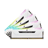 Kit Mémoire RAM Corsair Vengeance RGB Pro SL 32 Go (2x16 Go) DDR4 3200 MHz CL16 Blanc - 3