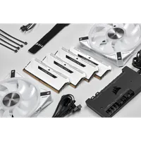 Kit Mémoire RAM Corsair Vengeance RGB Pro SL 32 Go (2x16 Go) DDR4 3200 MHz CL16 Blanc - 5