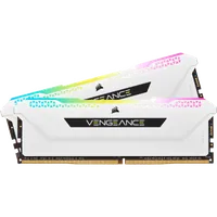 Kit Mémoire RAM Corsair Vengeance RGB Pro SL 32 Go (2x16 Go) DDR4 3200 MHz CL16 Blanc - 7