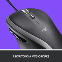 Souris Filaire Avancée Logitech M500s Noir - Confort et Productivité - 7
