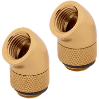 Corsair Hydro X Series XF Adaptateur Rotatif 45° - Lot de 2 - 4