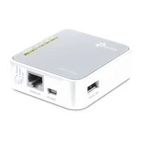 TP-Link TL-MR3020 routeur sans fil Fast Ethernet Monobande (2,4 GHz) 4G Argent, Blanc - 2