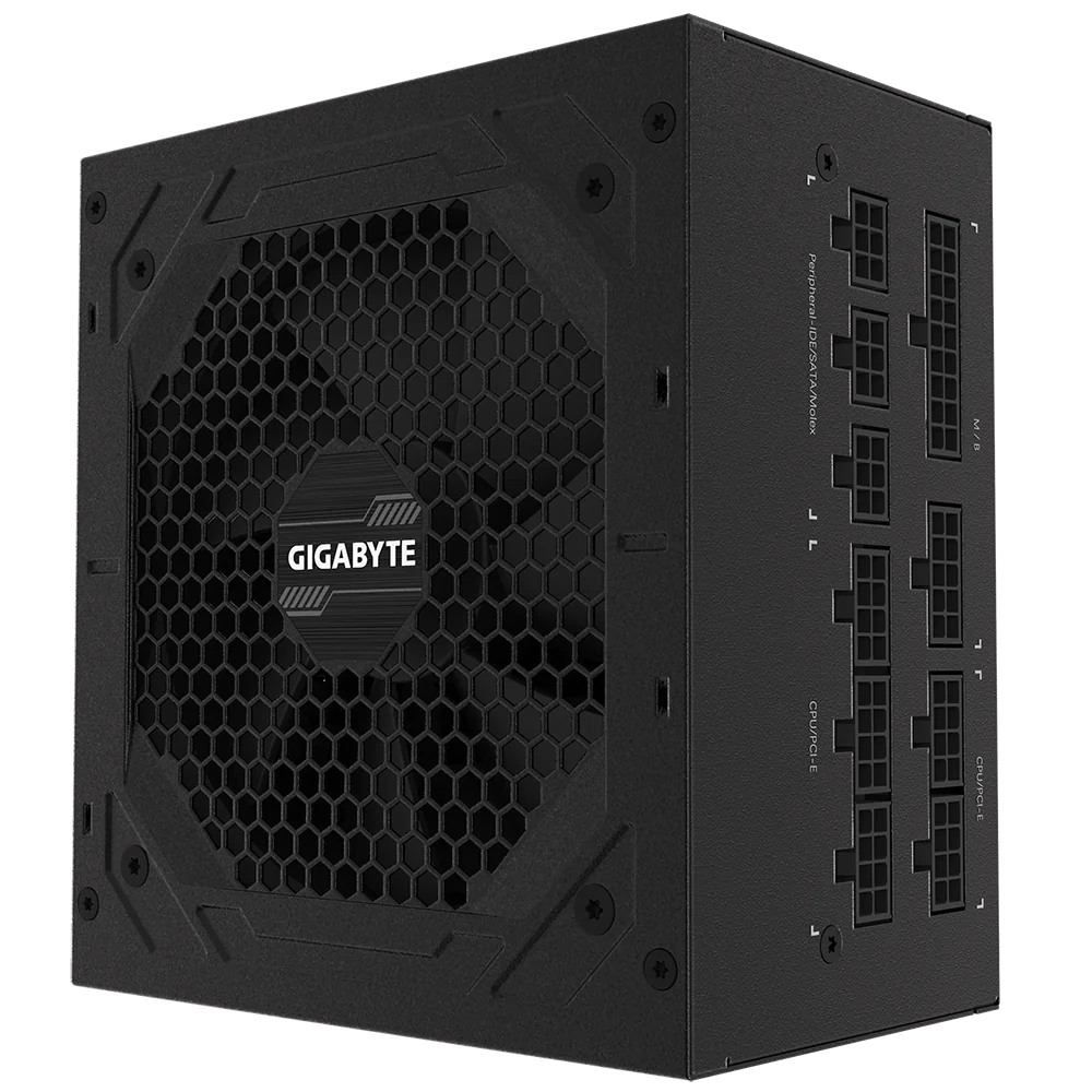 GIGABYTE P750GM unité d'alimentation d'énergie 750 W 20+4 pin ATX ATX Noir