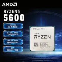 Processeur AMD Ryzen 5 5600G - 6 Cœurs / 12 Threads avec Graphiques Intégrés - 2