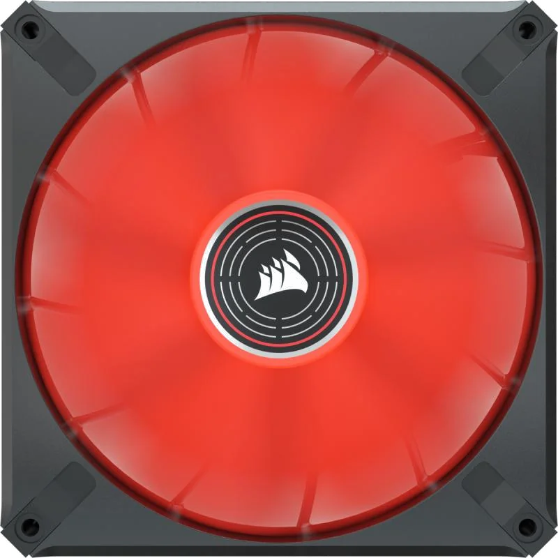 CORSAIR ML140 LED ELITE 140mm Magnetic Levitation Rouge SINGLE PACK