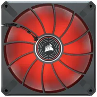 Ventilateur Boîtier Corsair ML140 LED Elite 140mm Rouge PWM Lévitation Magnétique - 5