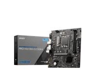 MSI PRO H610M-G DDR4 carte mère Intel H610 LGA 1700 micro ATX - 1