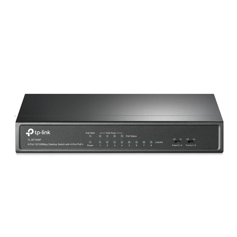 TP-Link TL-SF1008P - Switch Fast Ethernet 8 ports PoE non managé