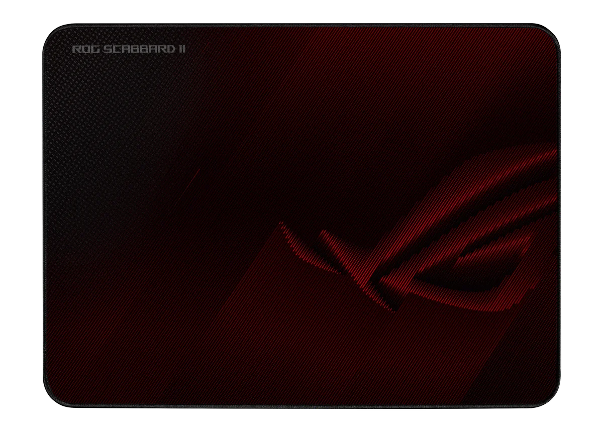 ASUS ROG Scabbard II Tapis de souris de jeu Rouge