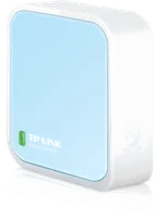 TP-Link TL-WR802N routeur sans fil Fast Ethernet Monobande (2,4 GHz) Bleu, Blanc - 1