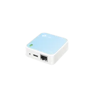 TP-Link TL-WR802N routeur sans fil Fast Ethernet Monobande (2,4 GHz) Bleu, Blanc - 2
