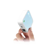 TP-Link TL-WR802N routeur sans fil Fast Ethernet Monobande (2,4 GHz) Bleu, Blanc - 4