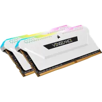 Kit Mémoire RAM Corsair Vengeance RGB DDR5 32 Go (2x16 Go) 6000 MHz CL40 Blanc - 4
